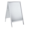 Potykacz reklamowy A1 indoor OWZ aluminiowy srebrny dwustronny typ A